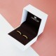 Caja con alianzas Argyor clásica de 2x0,8mm oro amarillo 50201